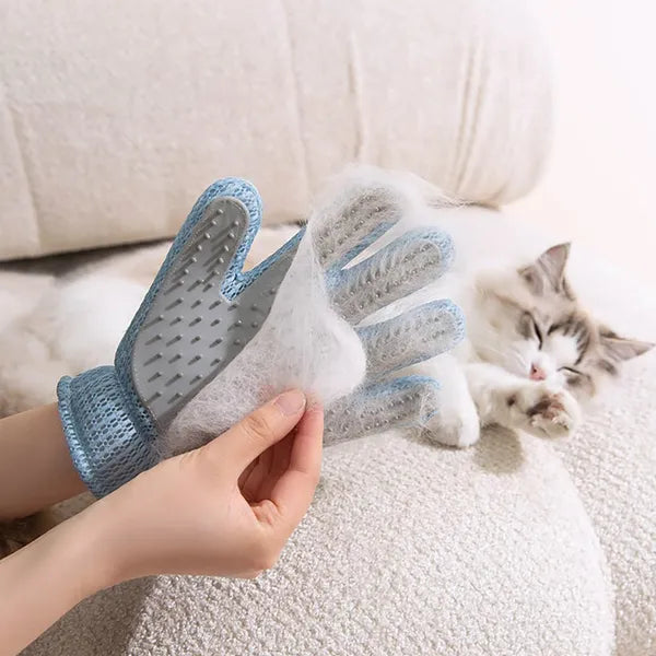 Additional photo: 2-in-1 Grooming Glove for Dogs & Cats