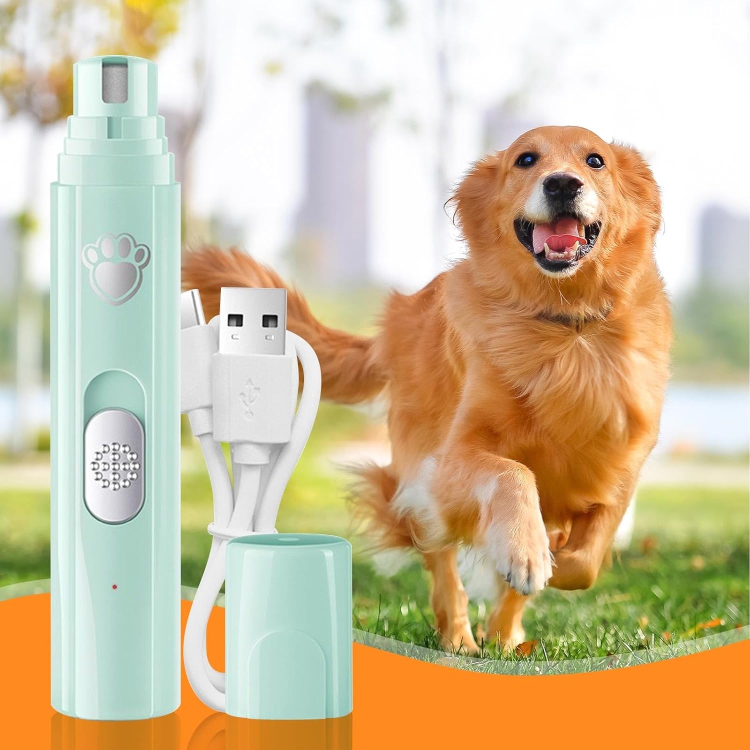 Additional photo: Low-Noise Pet Nail Grinder 4-in-1 Kit