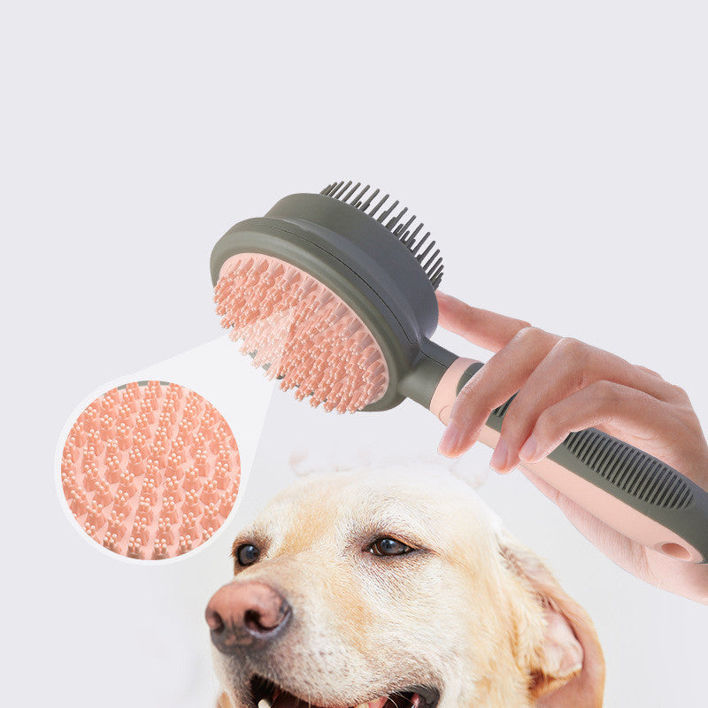 Additional photo: Self-Cleaning Slicker Brush for Dogs & Cats