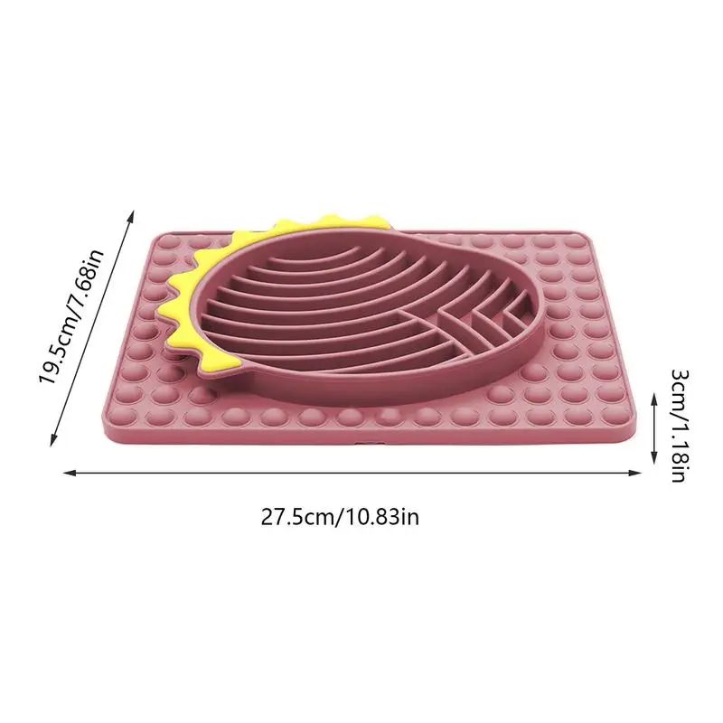 Additional photo: Lick Mat for Dogs & Cats with Suction Cups
