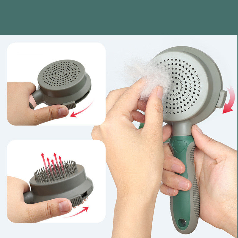 Additional photo: Self-Cleaning Slicker Brush for Dogs & Cats